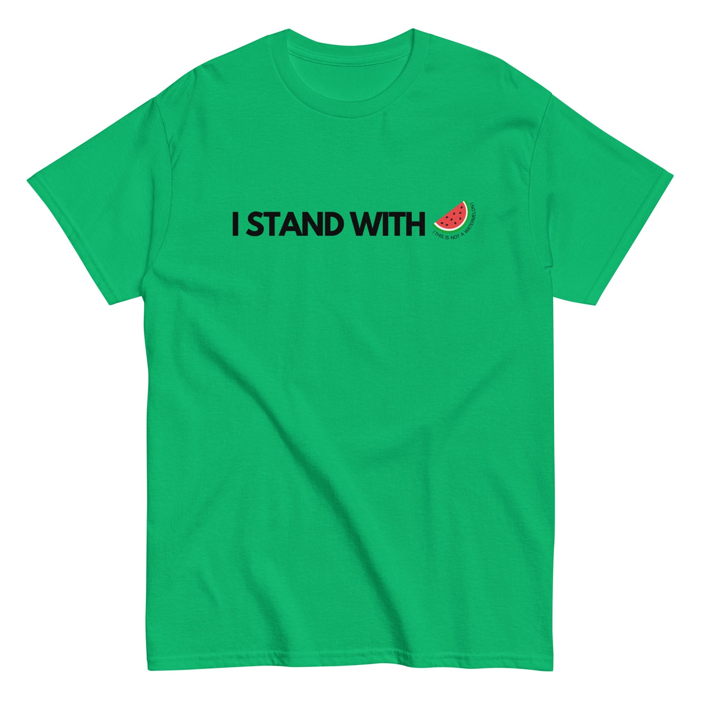 I Stand With Palestine Watermelon Men's Classic T-Shirt