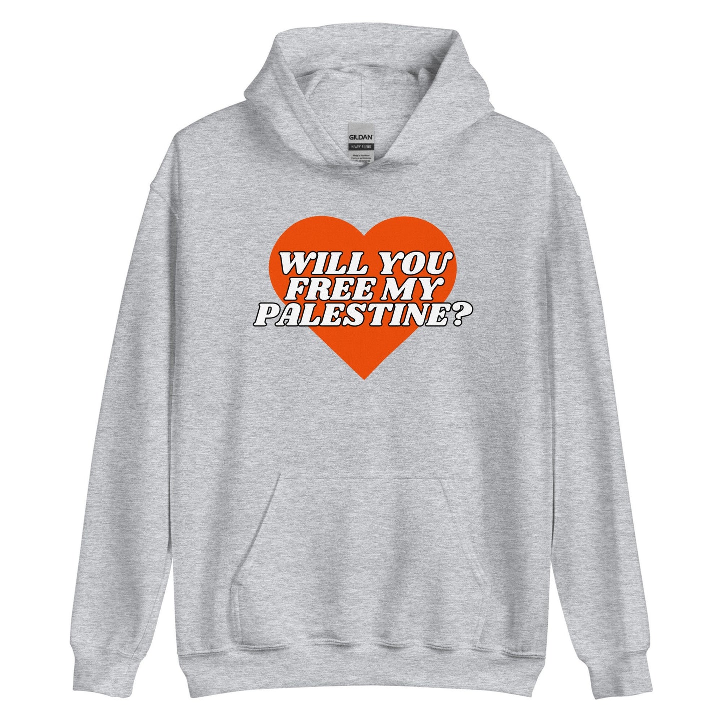 Palestine Valentine's Hoodie