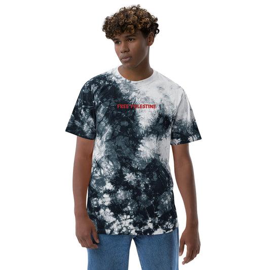 Free Palestine Tie Dye Tee