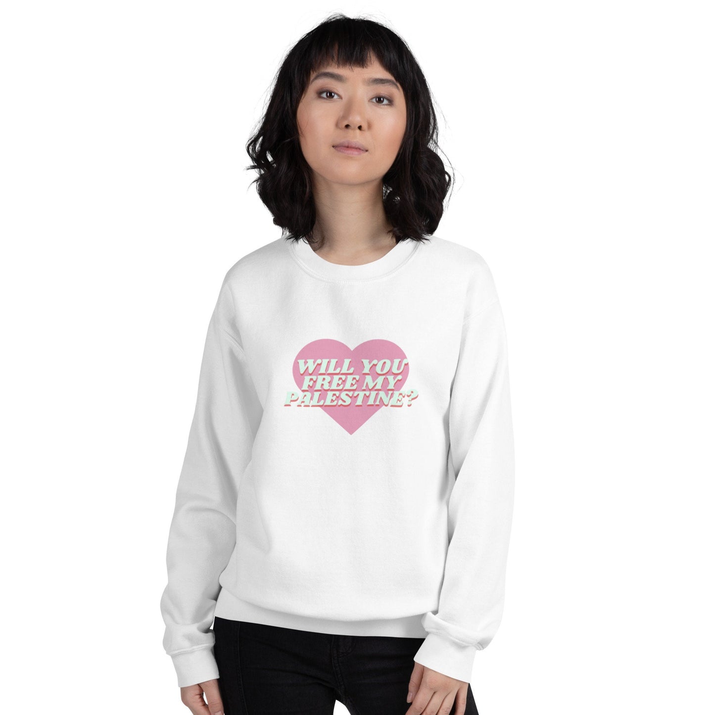 Wear Your Cause Free Palestine Sweatshirt