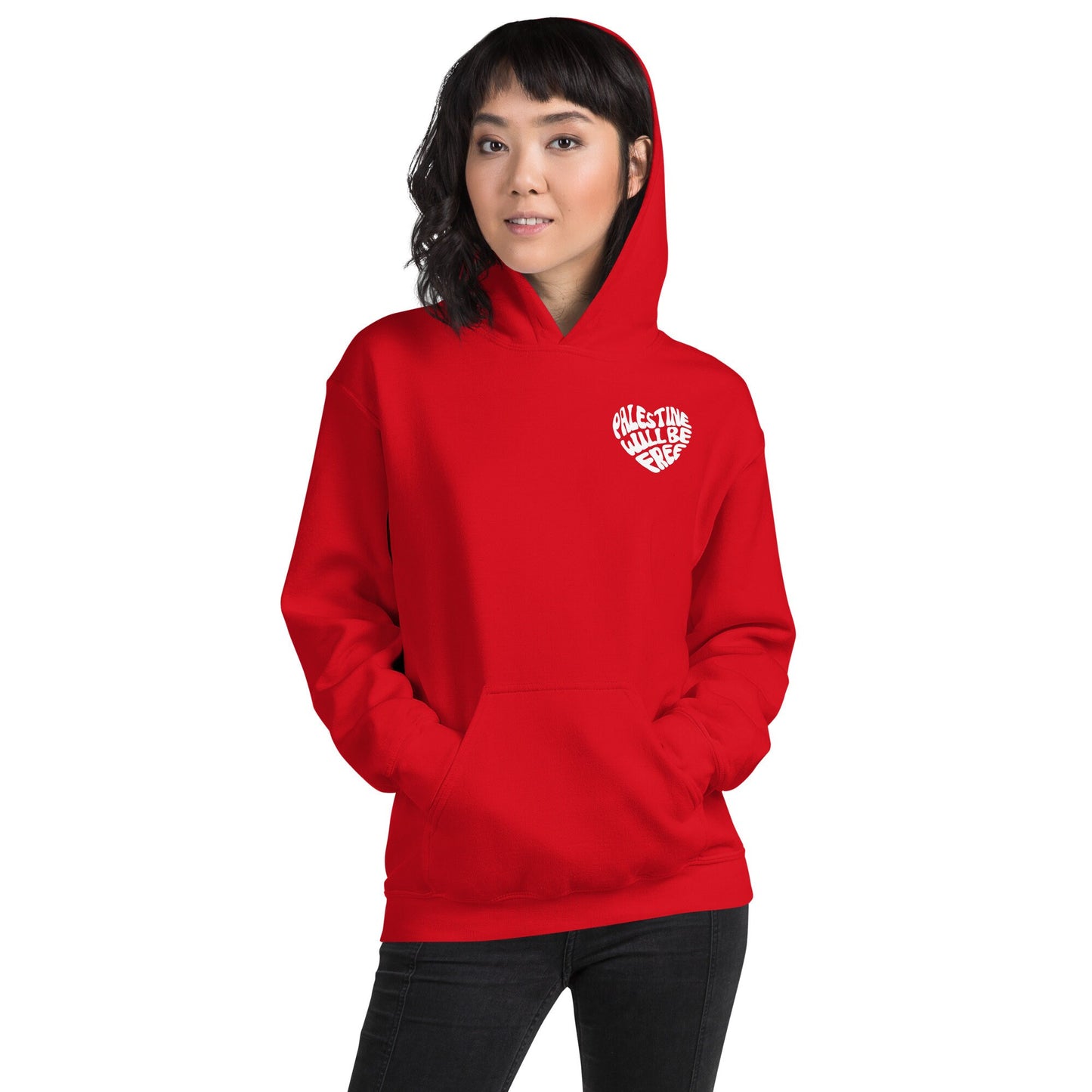 Red Palestine Will be Free Hoodie