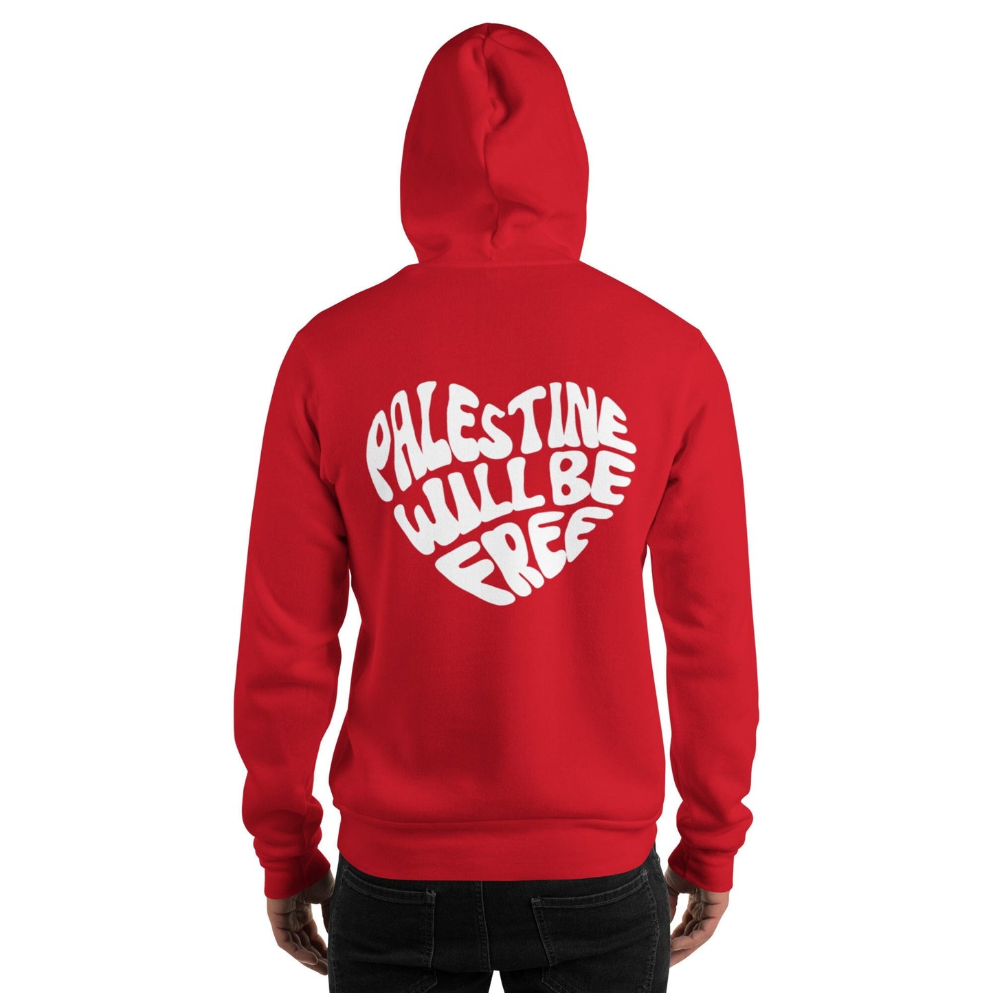 Red Palestine Will be Free Hoodie